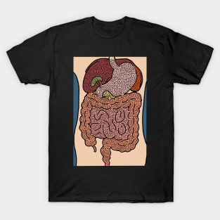 Digestive System Maze T-Shirt